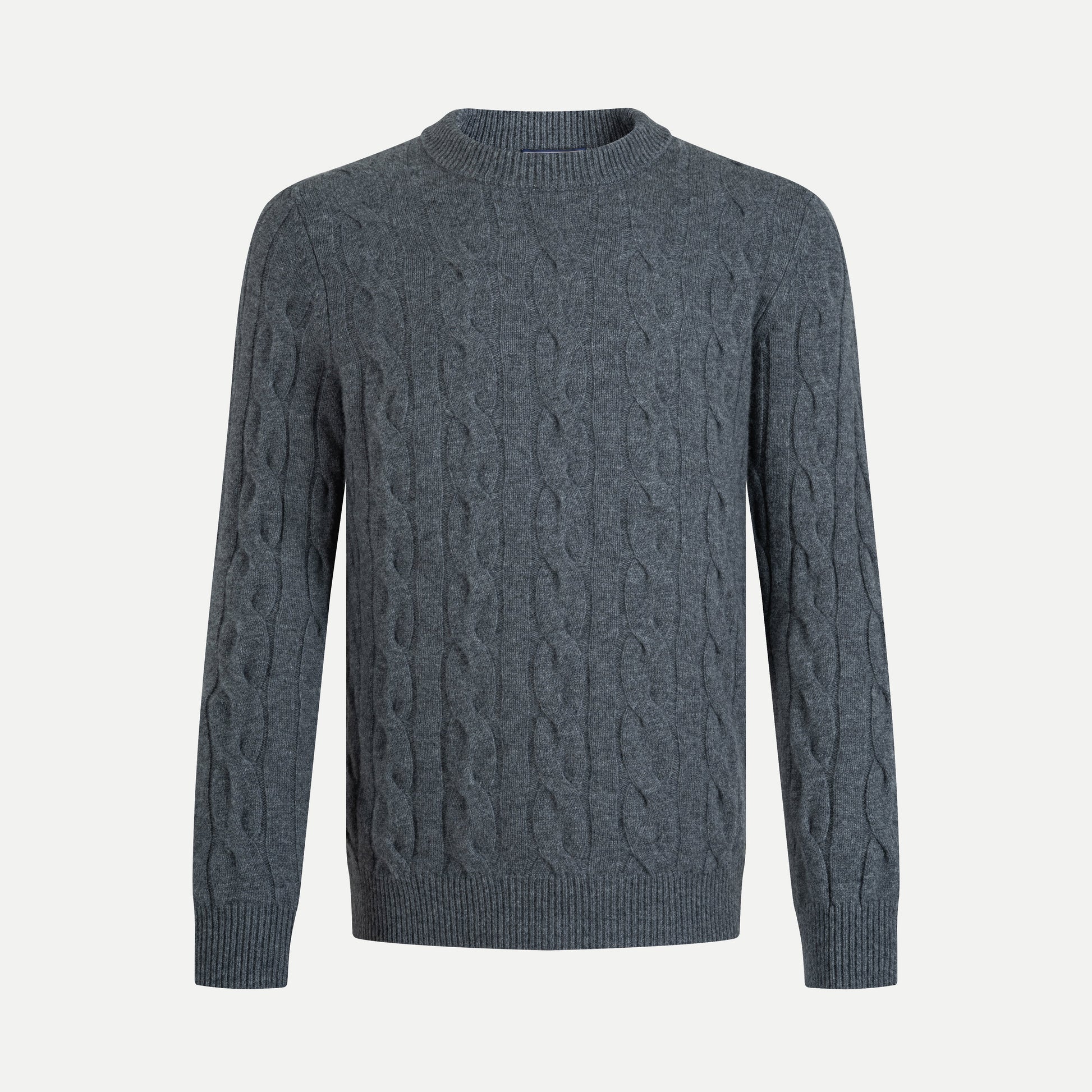 Cable-Knit Cashmere-Blend Sweater