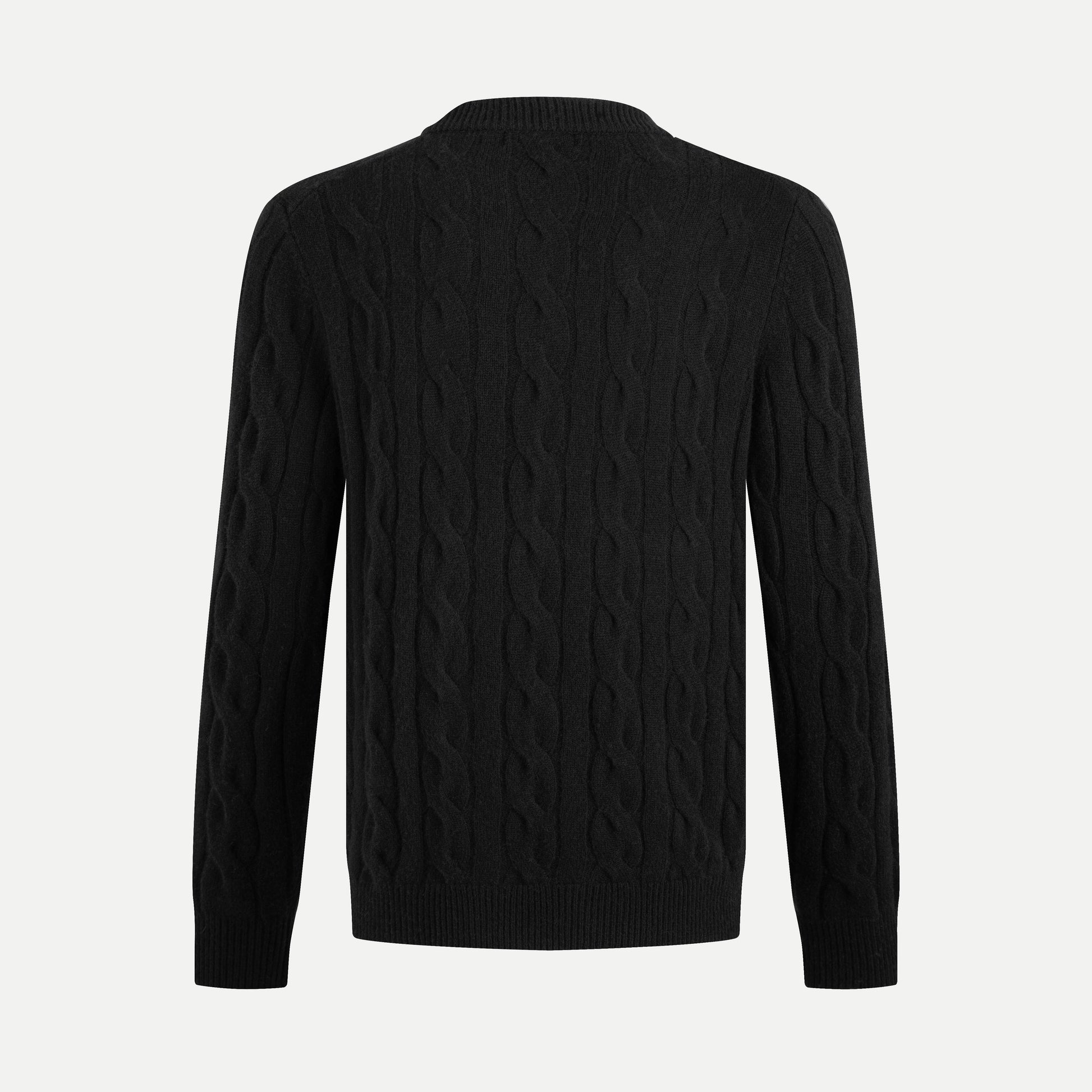 Cable-Knit Cashmere-Blend Sweater