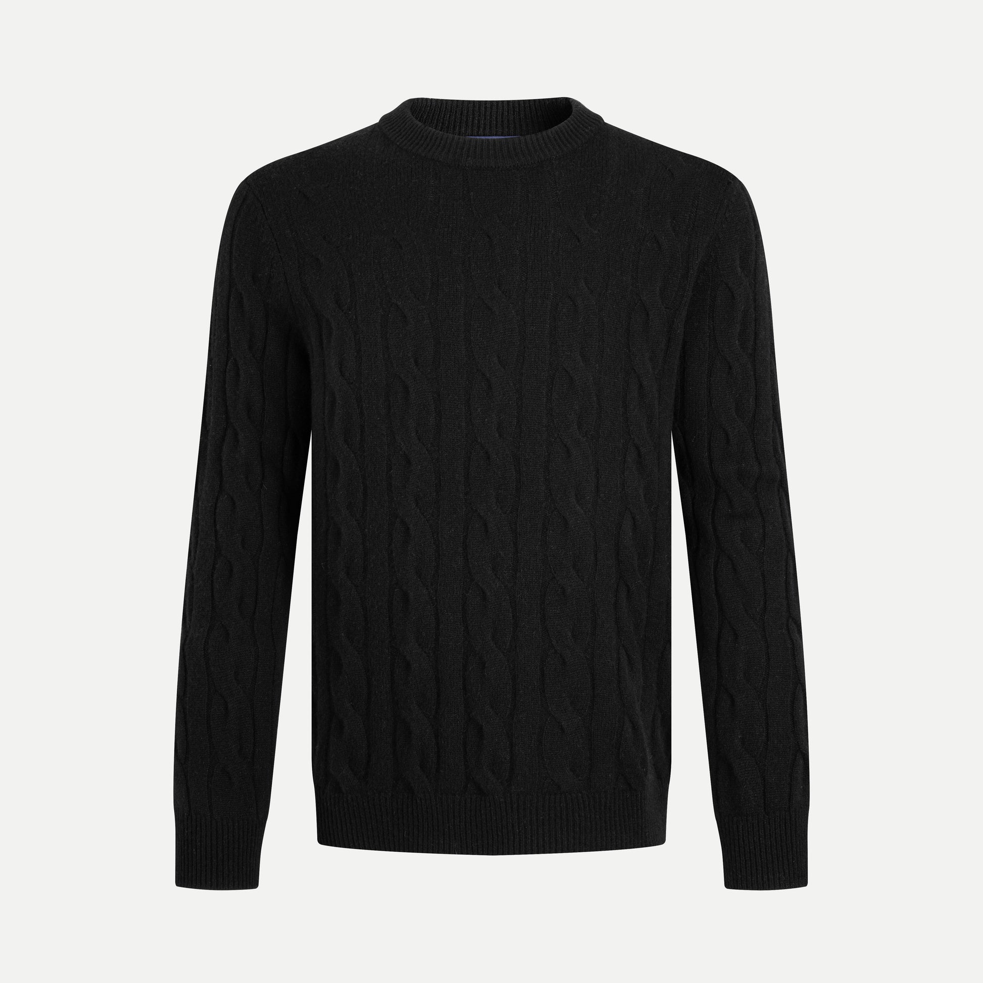 Cable-Knit Cashmere-Blend Sweater