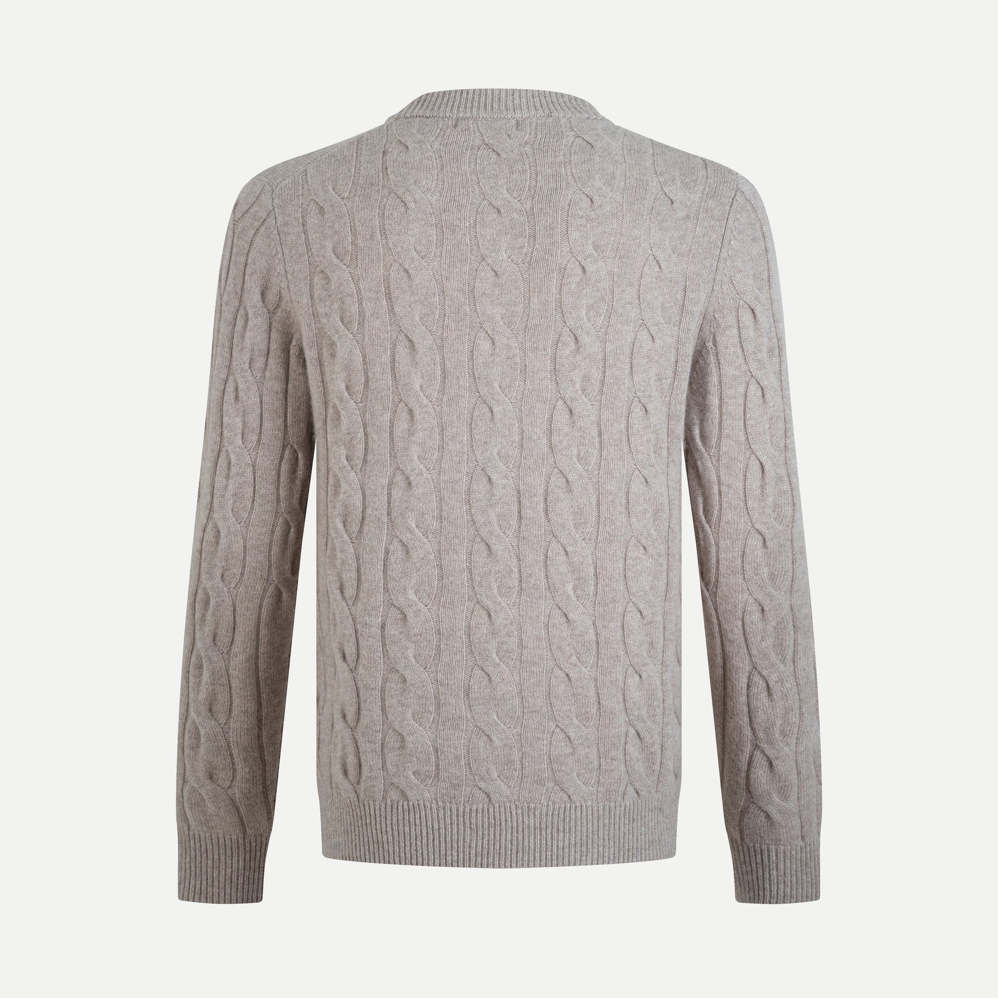 Cable-Knit Cashmere-Blend Sweater