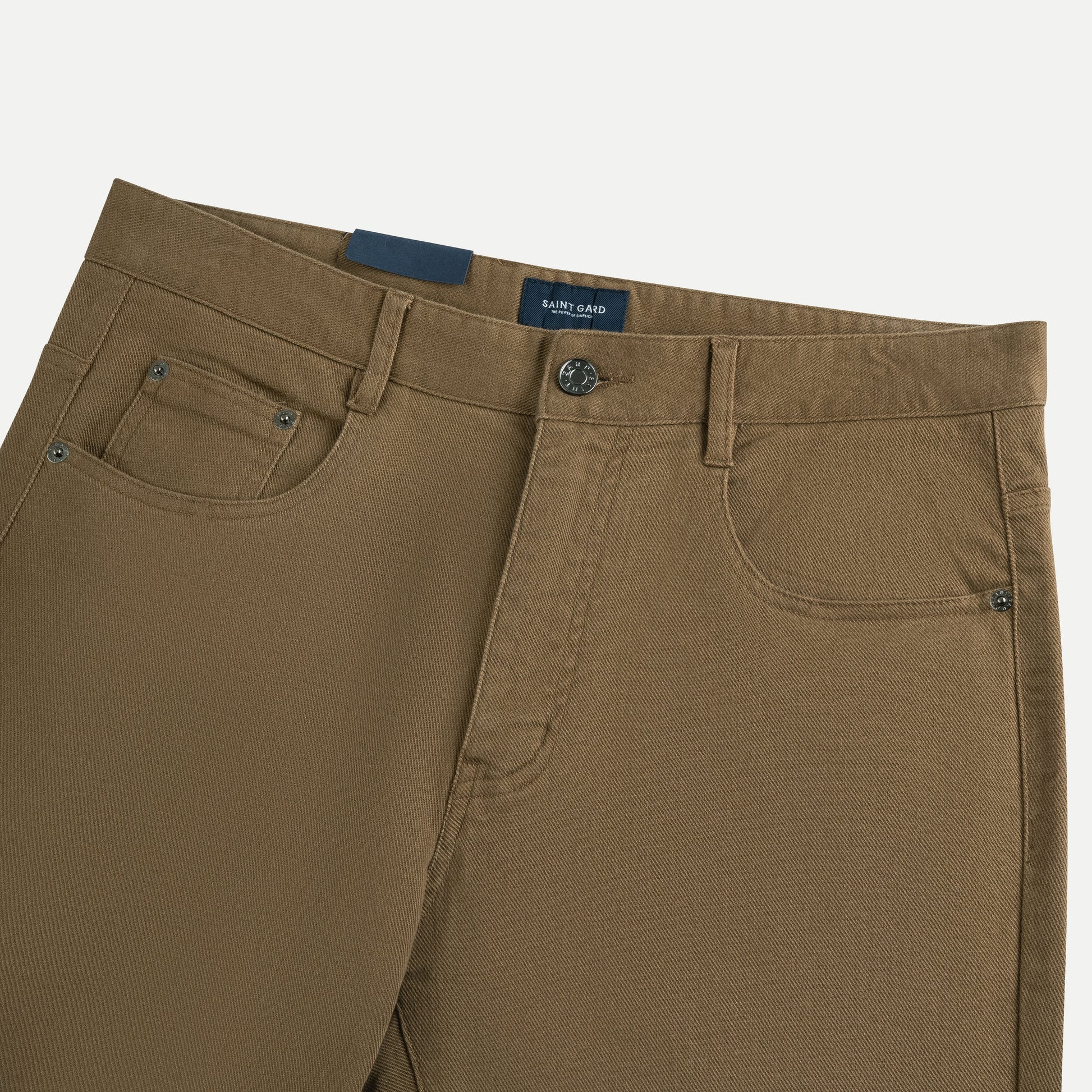 Stretch Straight-Fit Jeans