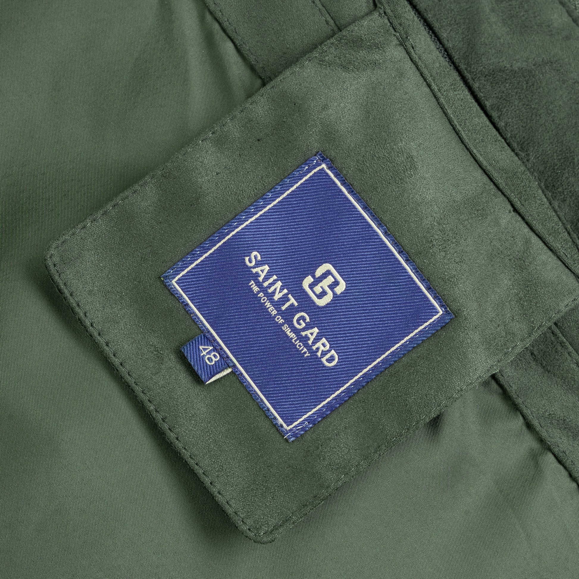 Suede & Knit Zip Jacket