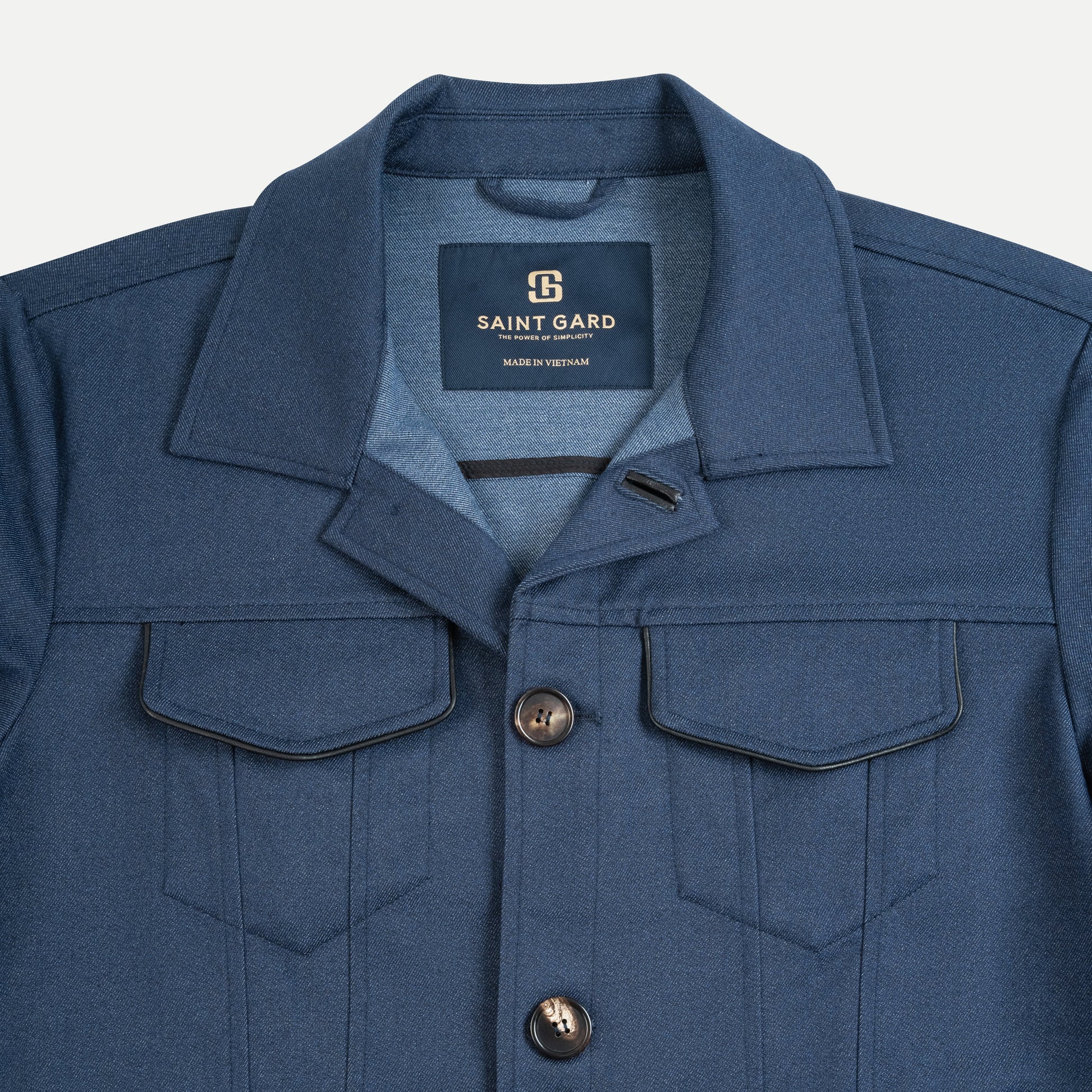 Soft Denim Shirt Jacket