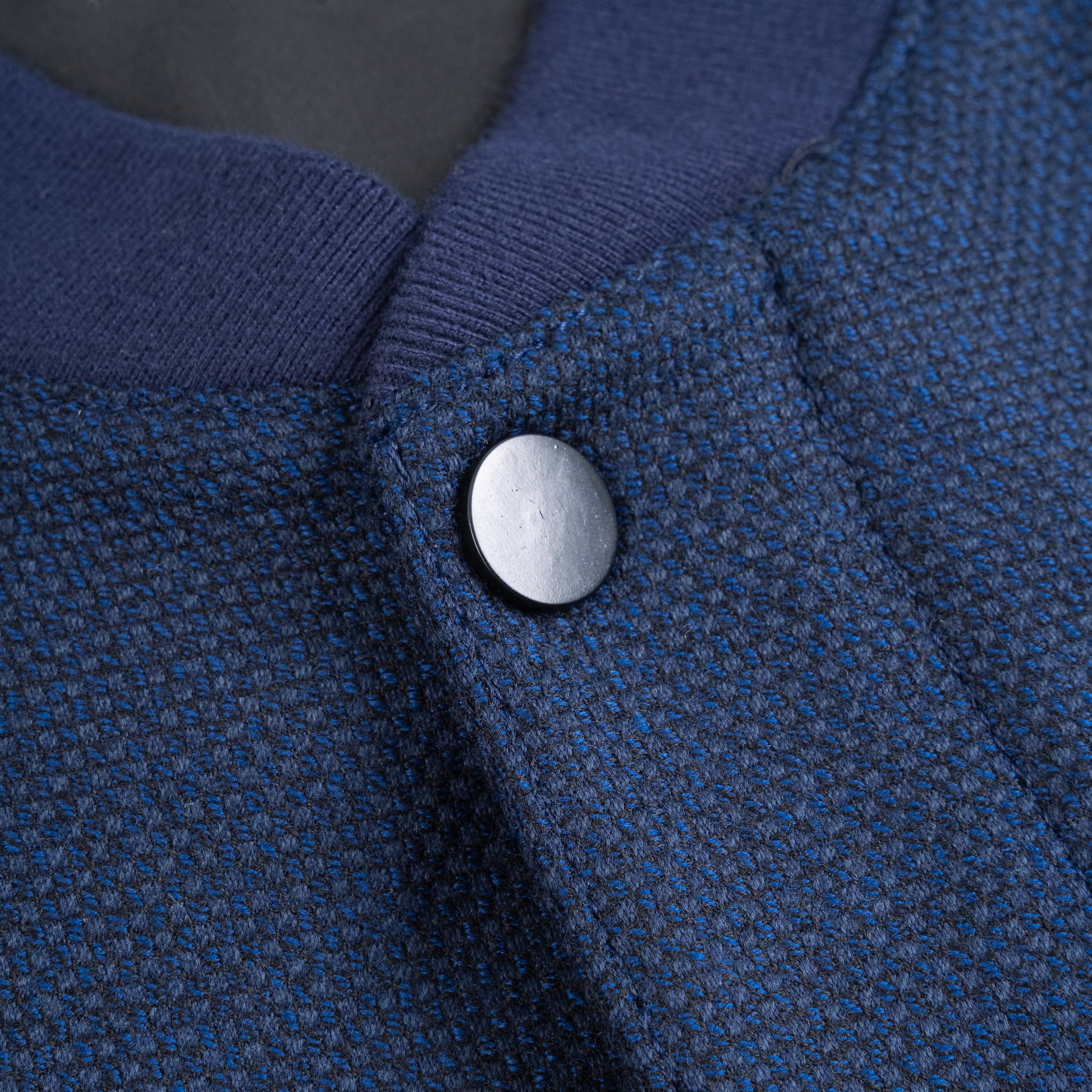 Tweed Rib-Collar Jacket