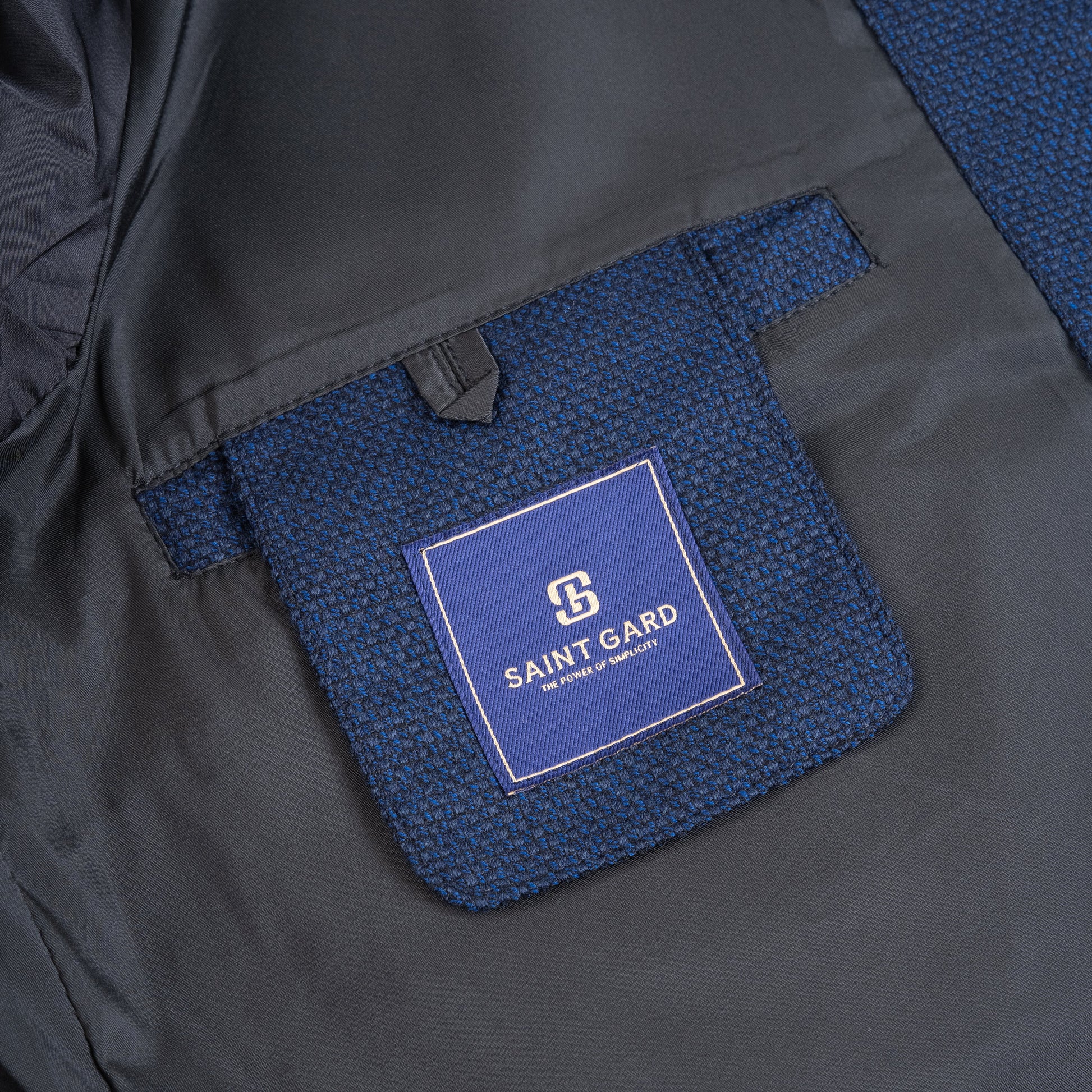 Tweed Rib-Collar Jacket