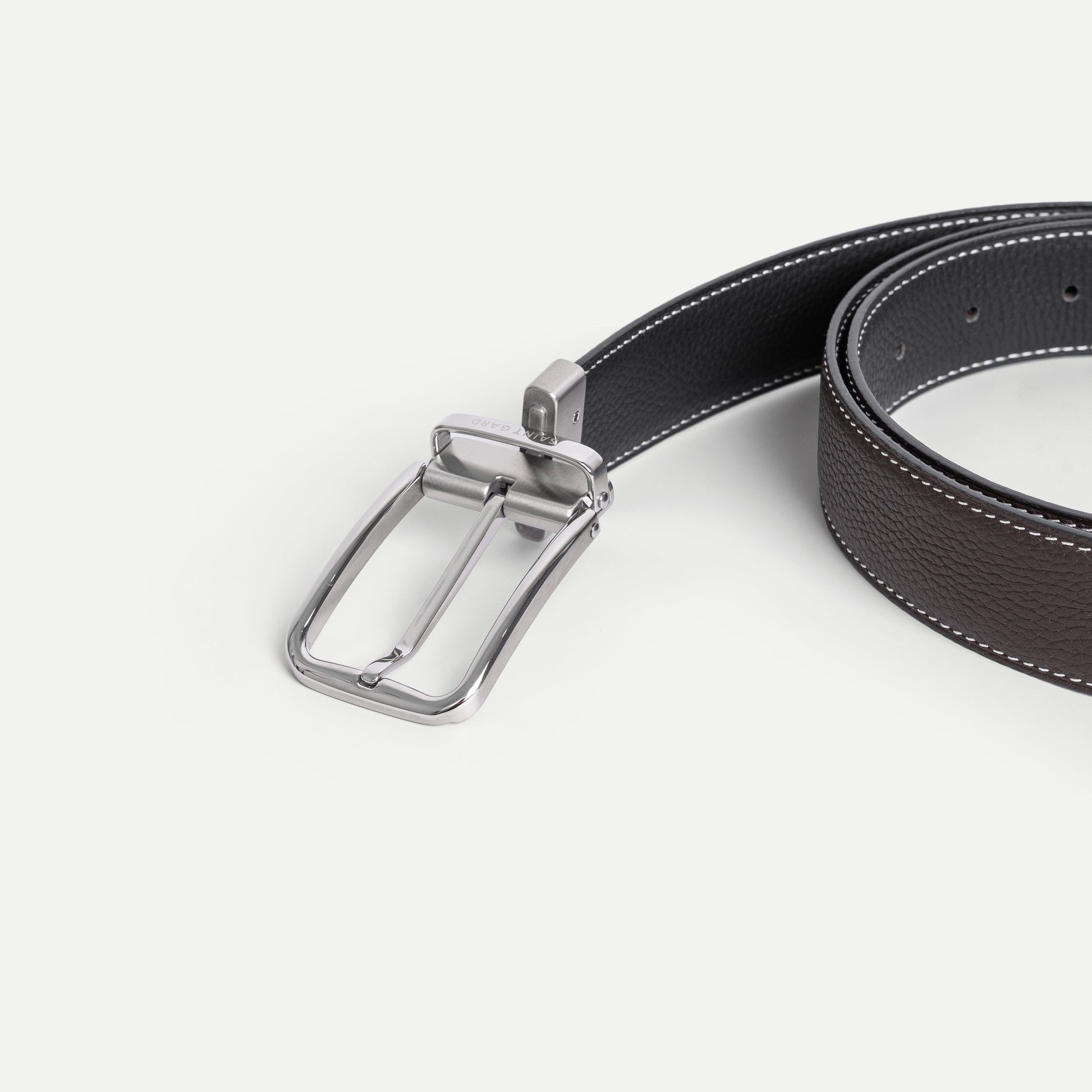 Minimal Cowhide Leather Belt