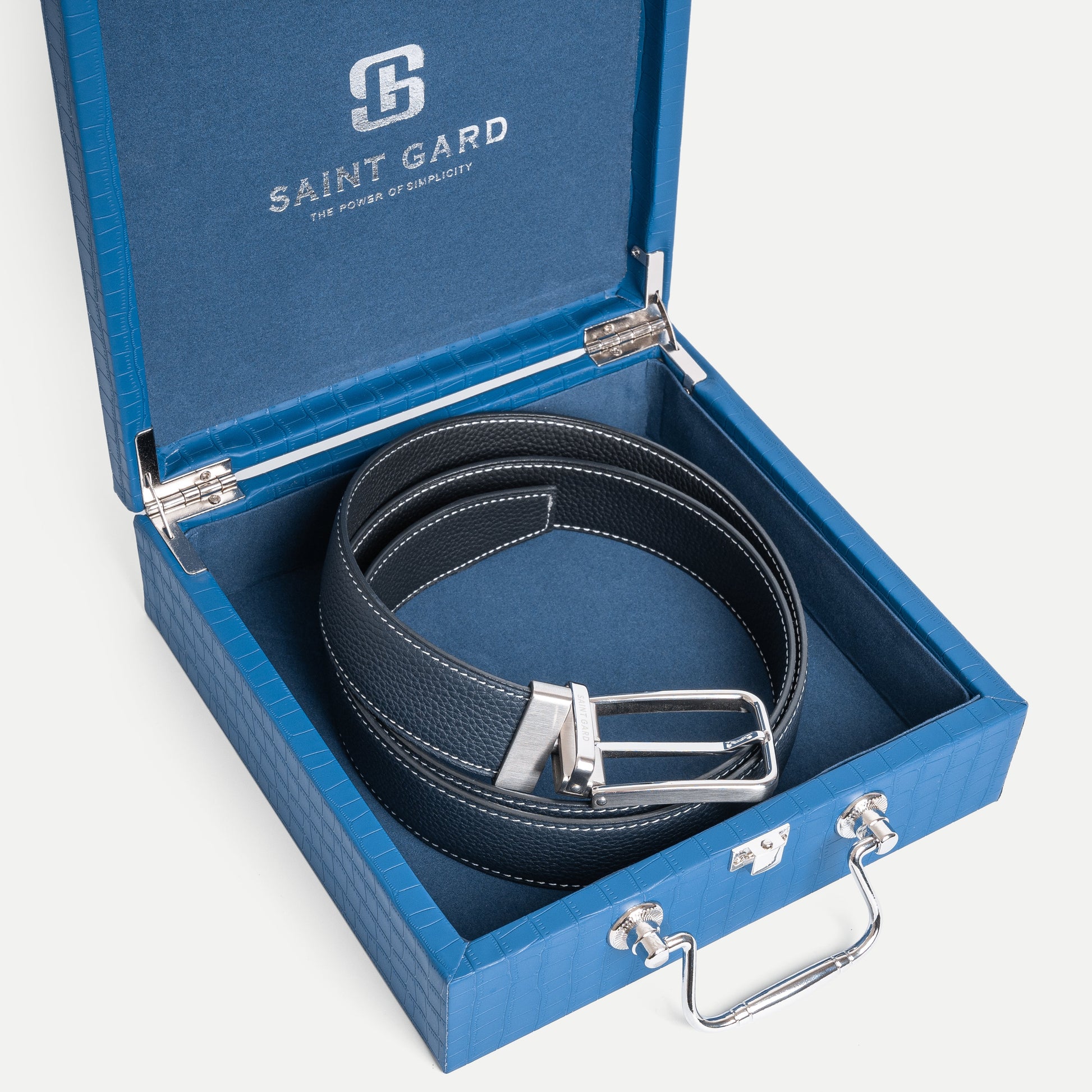 Minimal Cowhide Leather Belt