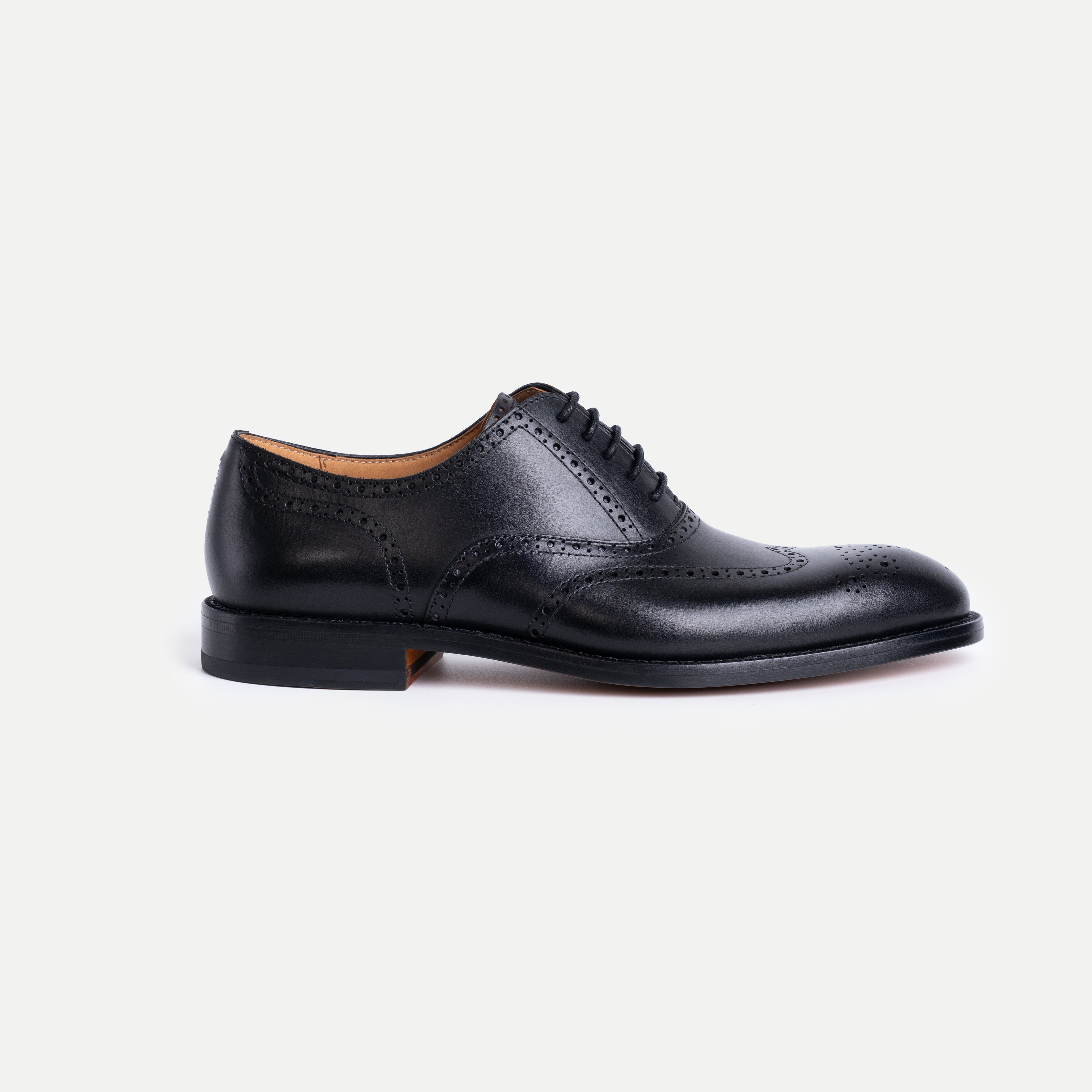 Patterned Derby Shoes
