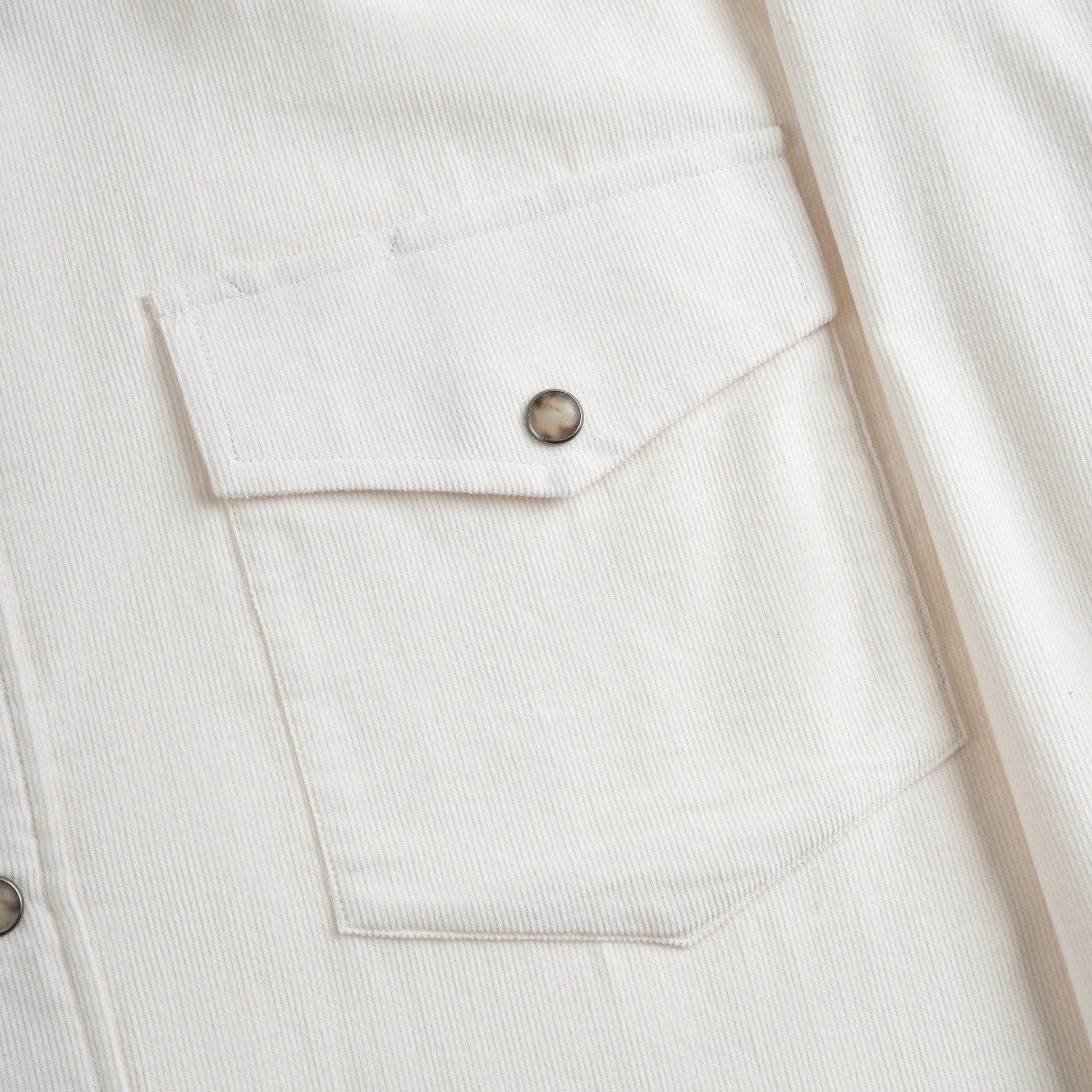 Long-Sleeve Cotton Piqué Shirt