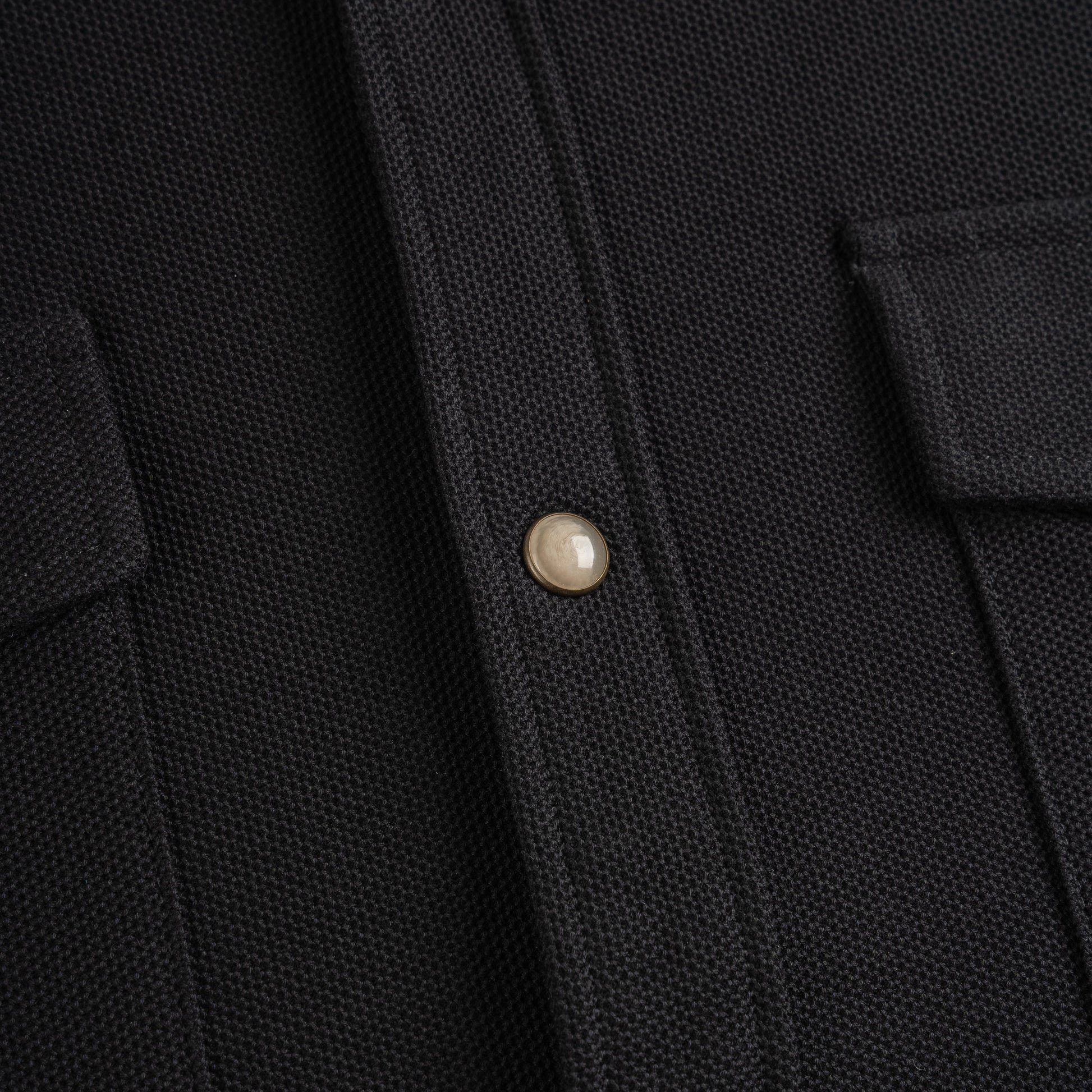 Long-Sleeve Cotton Piqué Shirt