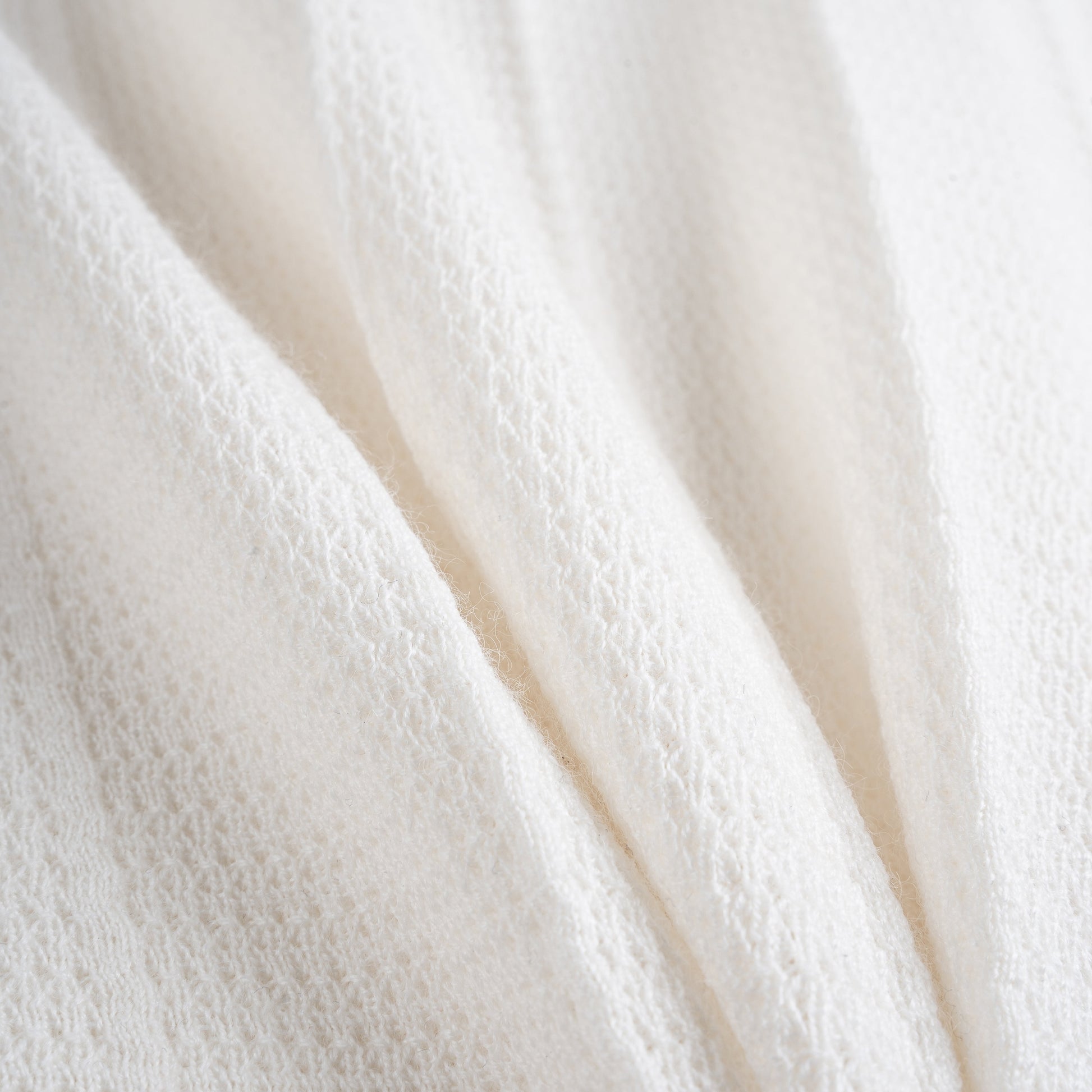 Patterned Crochet Knit Polo Sweater