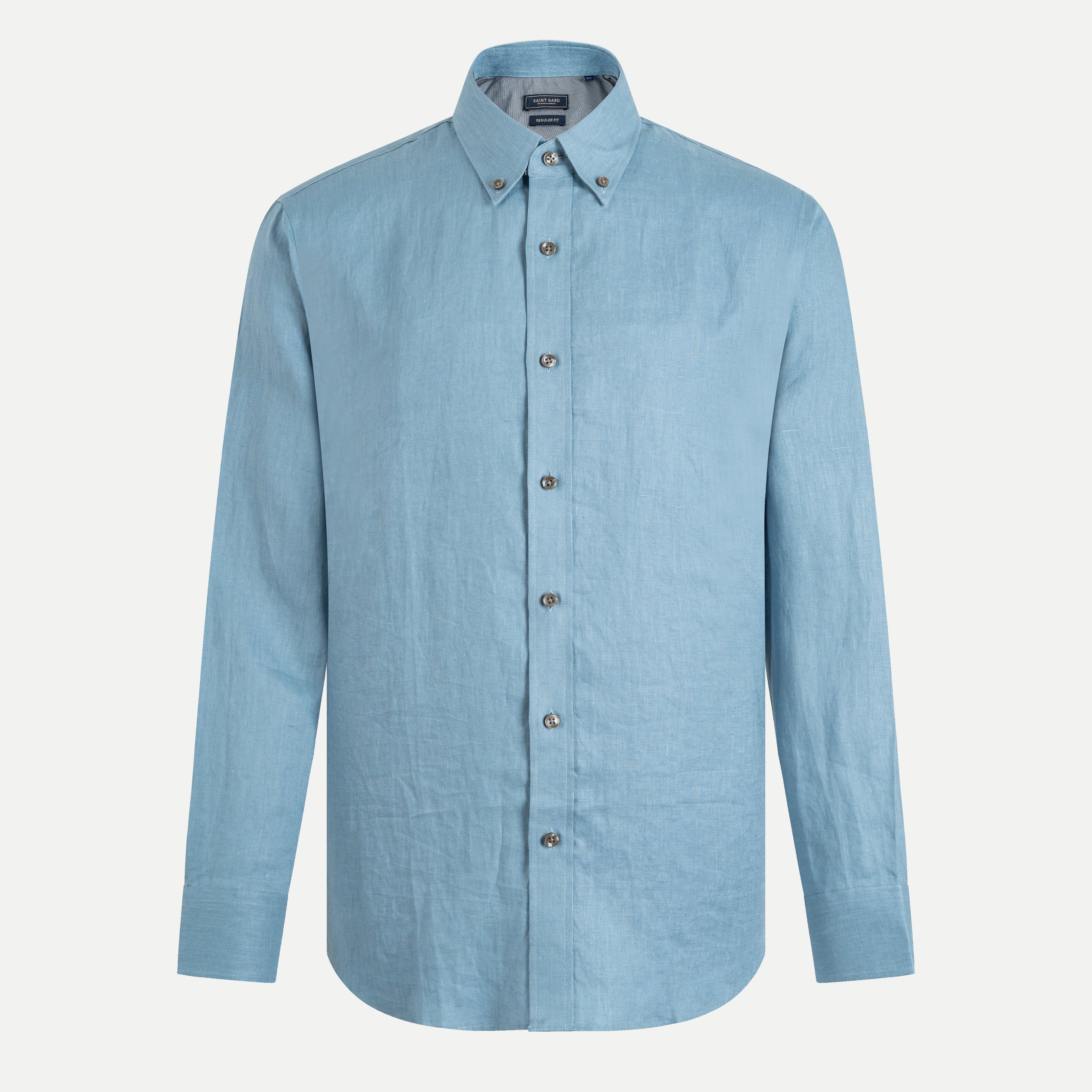 Long-Sleeve Premium Linen Shirt