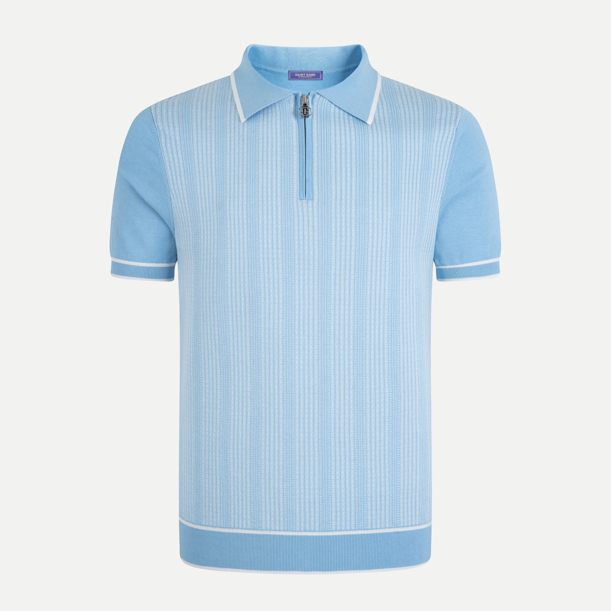 Elegance Short-Sleeve Polo Shirt