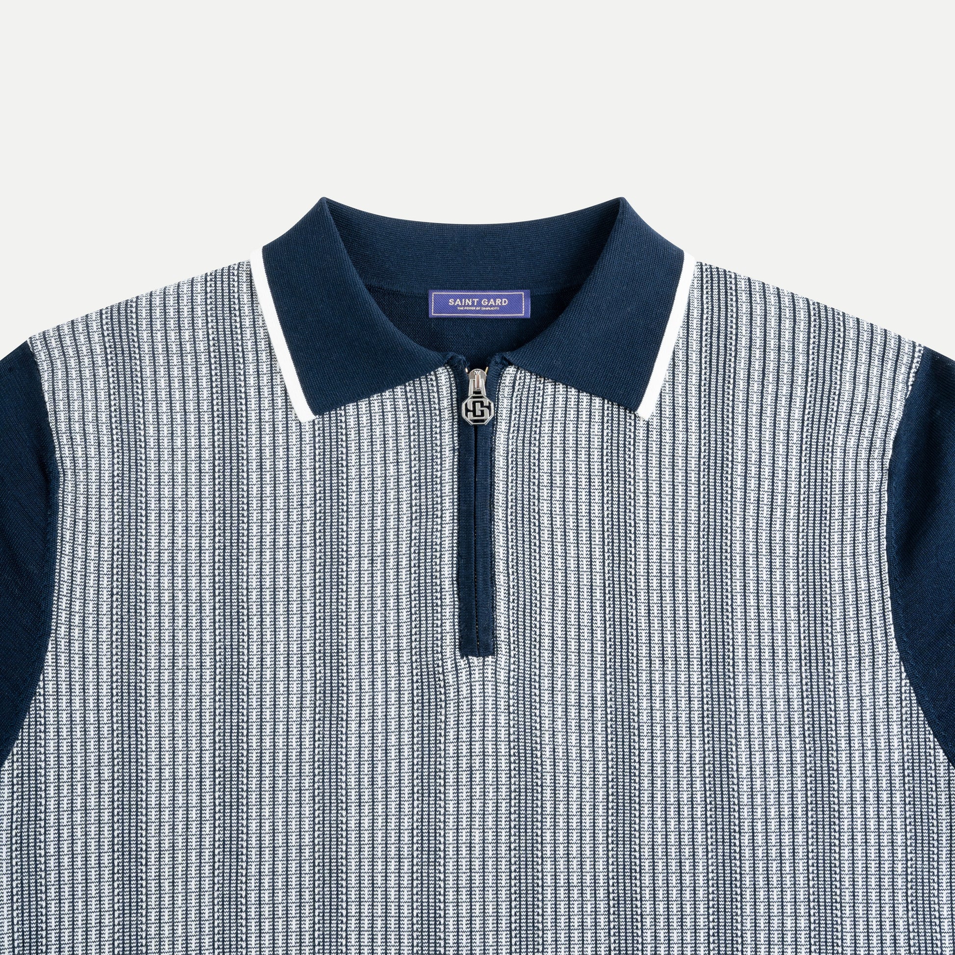 Elegance Short-Sleeve Polo Shirt