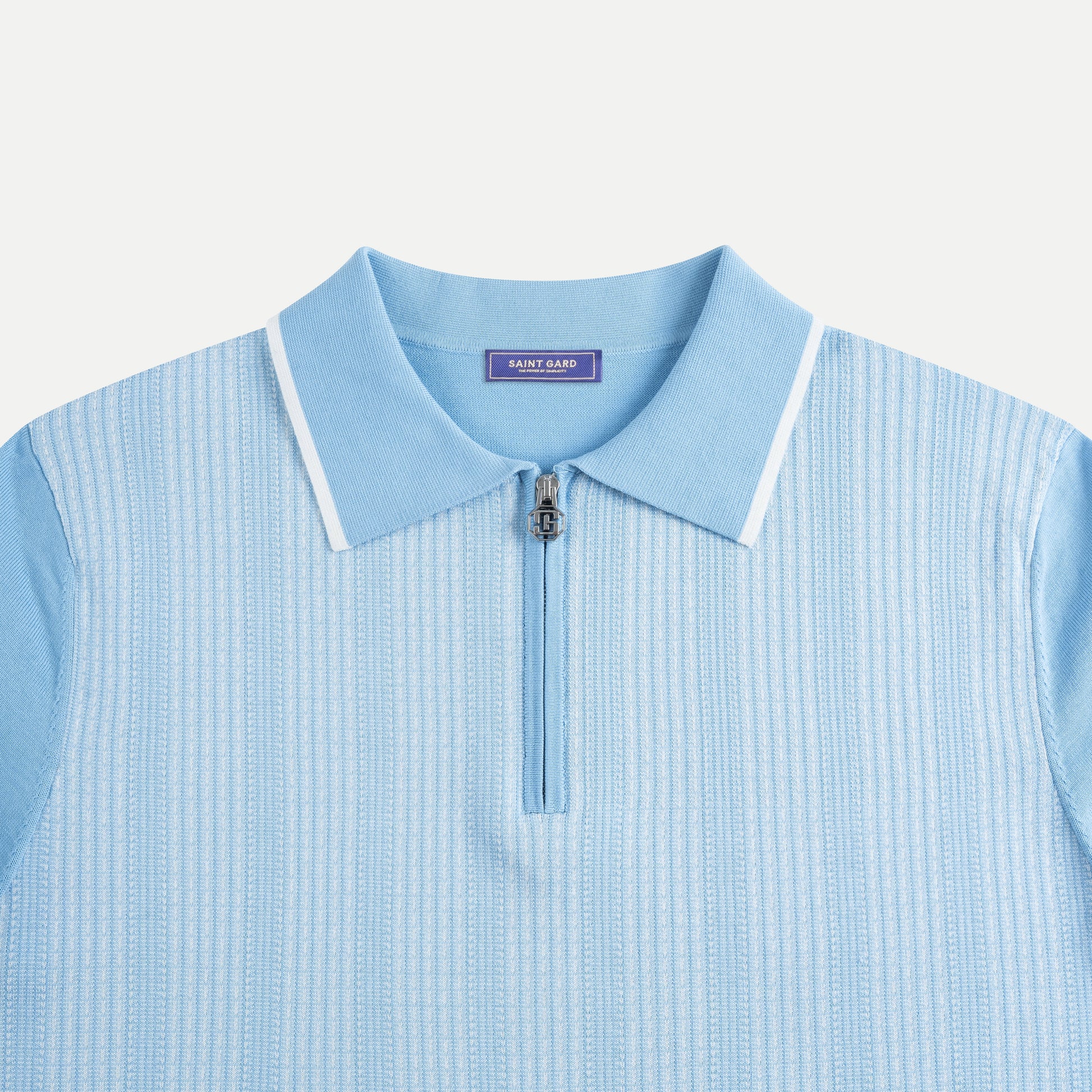 Elegance Short-Sleeve Polo Shirt