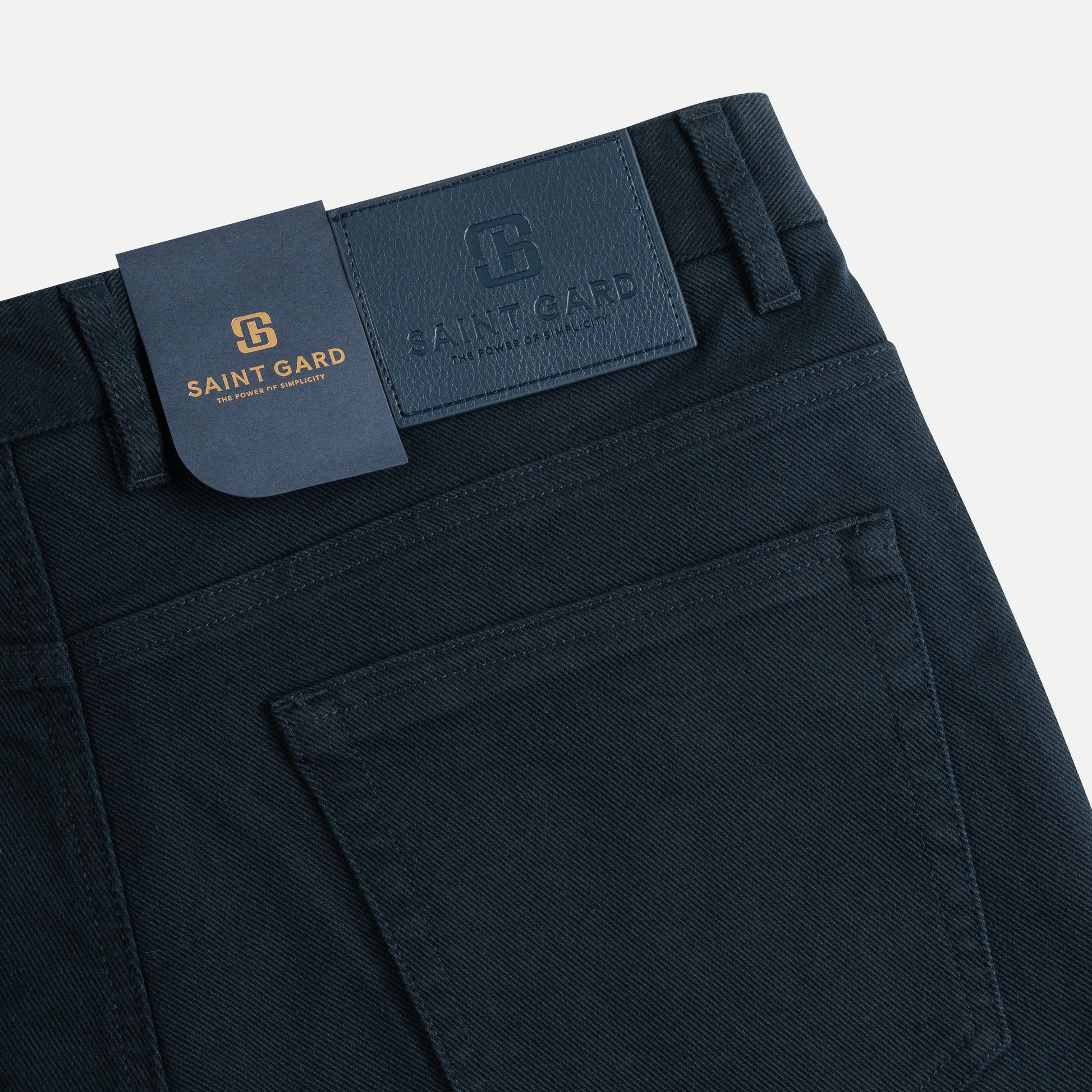 Stretch Straight-Fit Jeans